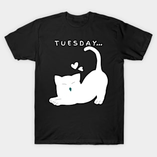 TUESDAY VIBES (WHITE) T-Shirt